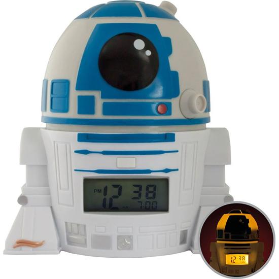Star Wars: Star Wars BulbBotz Alarm Clock with Light R2-D2 14 cm