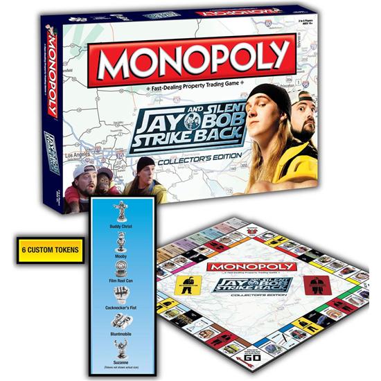 Jay & Silent Bob: Jay and Silent Bob Strike Back Board Game Monopoly *US Version*