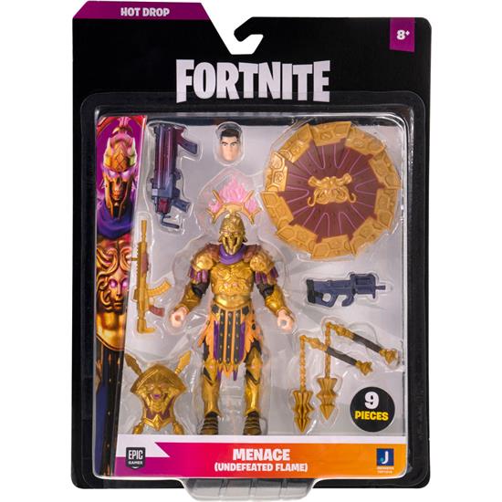 Fortnite: Menace Undefeated Flame Action Figur 10 cm