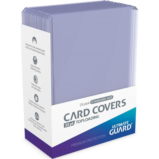 Diverse: Toploading 35 pt Clear (Pack of 25) Card Covers