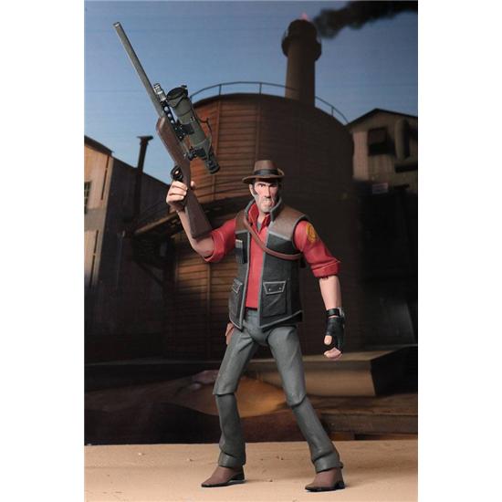 Team Fortress: Team Fortress 2 Action Figures 18 cm Serie 4 RED