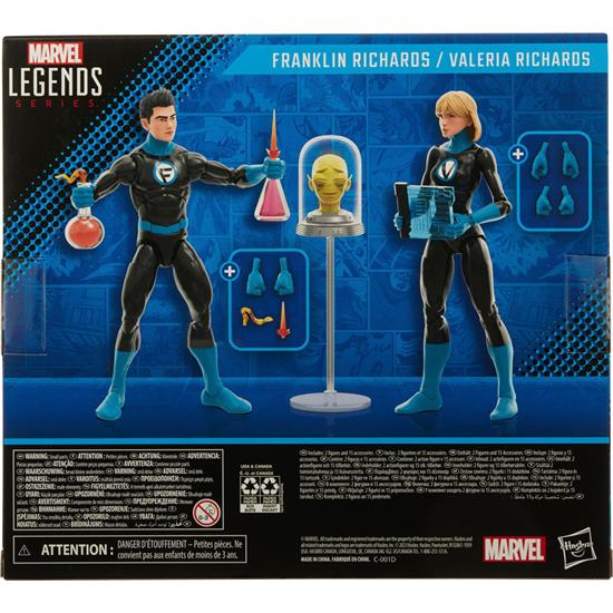Fantastic Four: Franklin Richards and Valeria Richards Marvel Legends Action Figure 2-Pack 15 cm