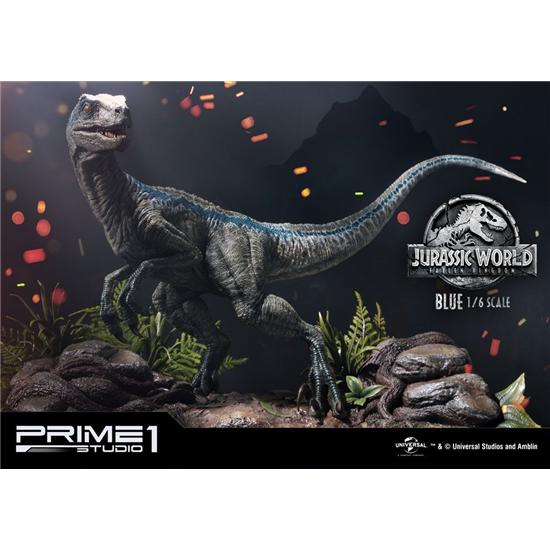 Jurassic Park & World: Jurassic World: Fallen Kingdom Statue 1/6 Blue 65 cm