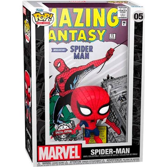 Marvel: Amazing Spiderman Exclusive POP Comic Cover Vinyl figur (#05)