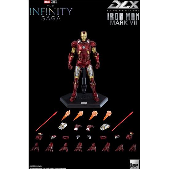Marvel: Iron Man Mark 42 Action Figur 1/12 17 cm