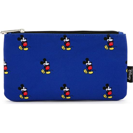 Disney: Disney by Loungefly Coin/Cosmetic Mickey Print Blue