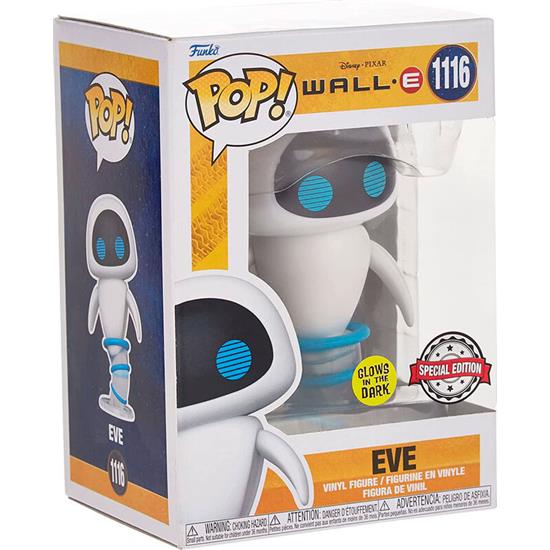 Wall-E: Eve Exclusive POP! Disney Pixar Vinyl Figur (#1116)