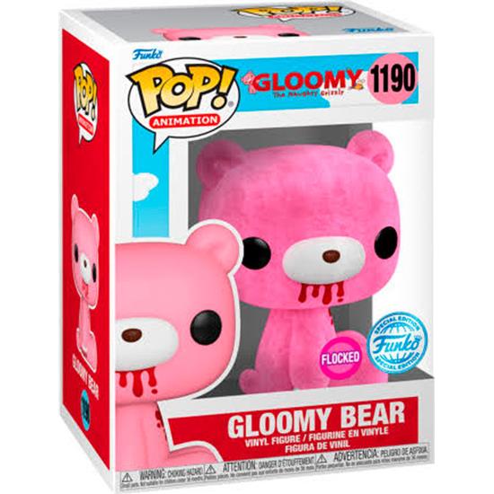 Gloomy Bear: Gloomy Bear Flocked Exclusive POP! Vinyl Figur (#1190)