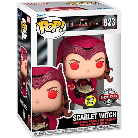 WandaVision: Scarlet Witch Exclusive POP! Television Vinyl Figur (#823)