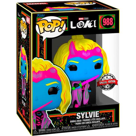 Loki: Silvye Black Light Exclusive POP! Television Vinyl Figur (#988)