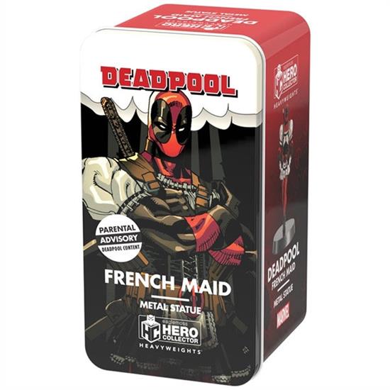 Deadpool: French Maid - The Heavyweights Collection - Metal Statue 1/18 11 cm