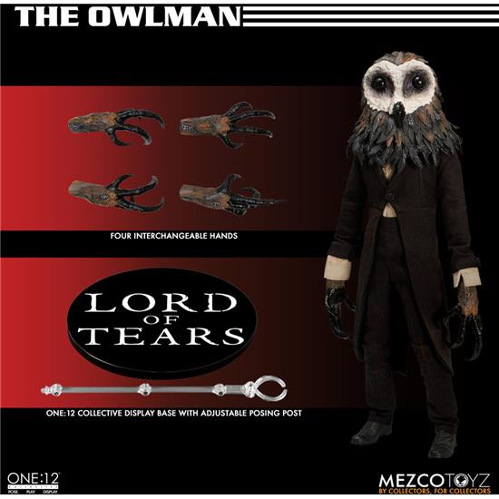 Lord of Tears: The Owlman Action Figur 1/12 17 cm