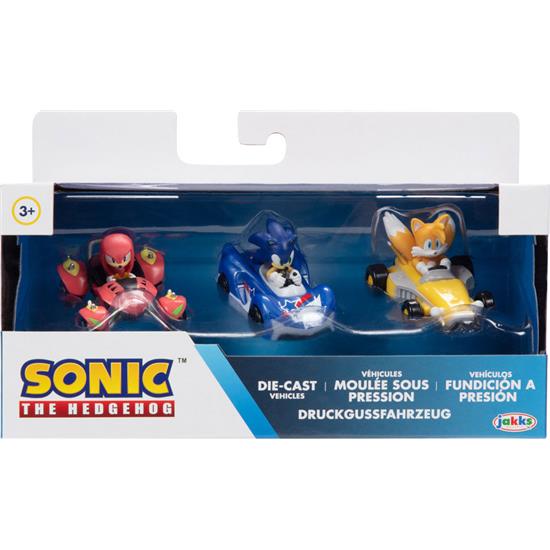 Sonic The Hedgehog: Team Sonic Racing Vehicle 3 pack Figur
