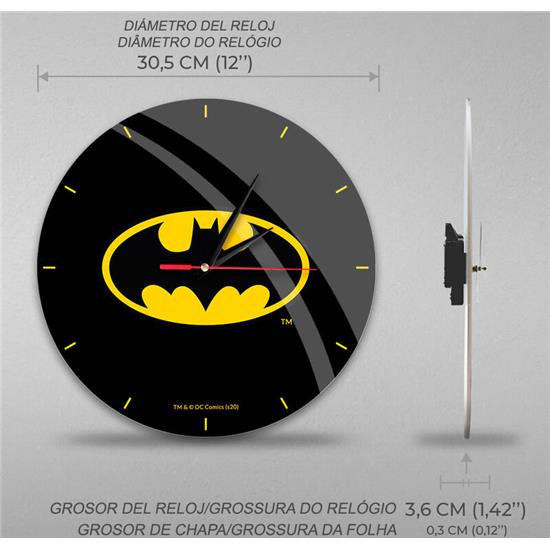 Batman: Klassisk Batman Logo Ur 30,5 cm