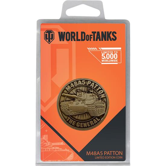 World of Tanks: Patton Tank Collectable Coin Limited Editon