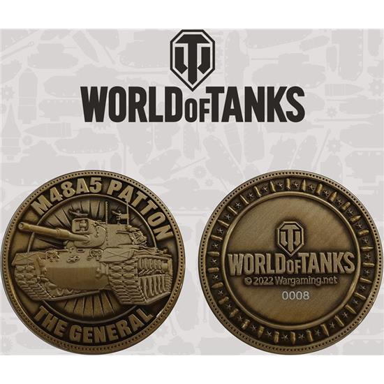 World of Tanks: Patton Tank Collectable Coin Limited Editon