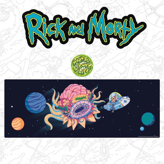 Rick and Morty: Cosmos Musemåtte og Coaster Sæt
