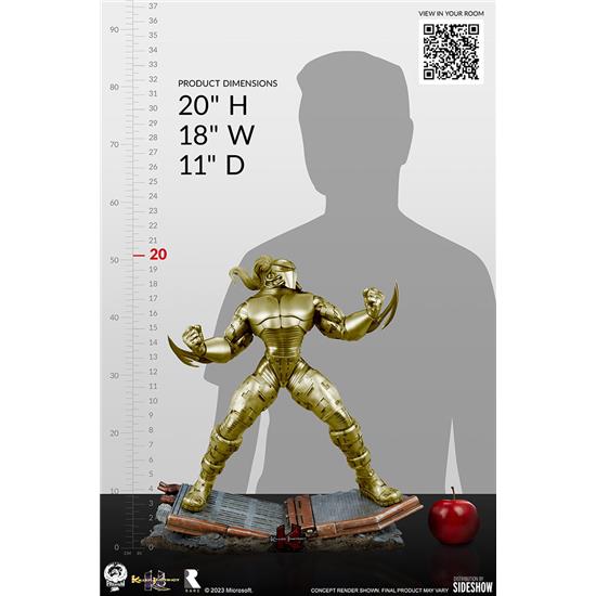 Killer Instinct: Fulgore Gold Variant Statue 1/4 51 cm