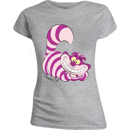 Disney: Alice in Wonderland Ladies T-Shirt Chesire Cat (damemodel)