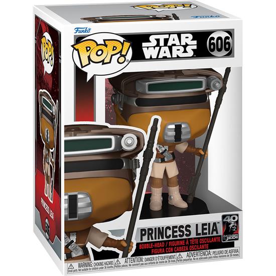 Star Wars: Leia (Boushh) POP! Movies Vinyl Figur (#606) 