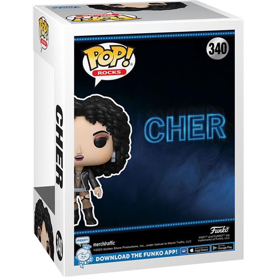 Cher: Cher (Turn Back Time) POP! Rocks Vinyl Figur (#340)