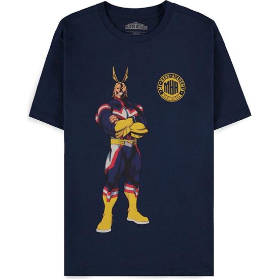 Manga & Anime: All Might Quote Navy T-Shirt