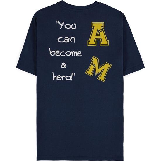 Manga & Anime: All Might Quote Navy T-Shirt