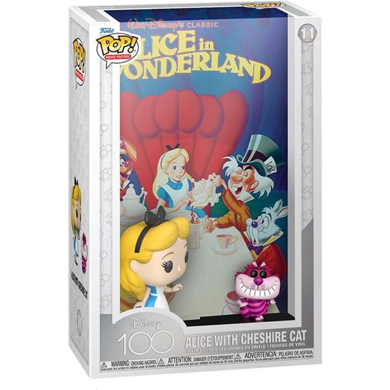 Disney: Alice & Cheshire Cat POP! Movie Poster Vinyl Figur