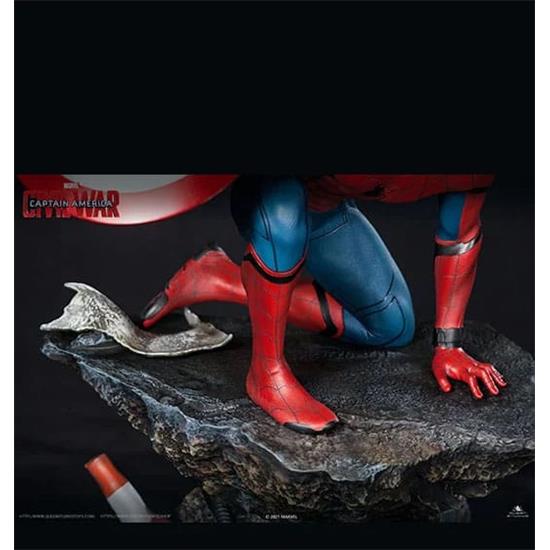 Captain America: Spider-Man (Captain America Civil War) Premium Version  1/4 Statue 40 cm