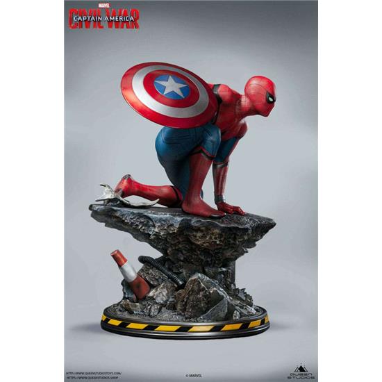 Captain America: Spider-Man (Civil War) Regular Version 1/4 Statue 40 cm