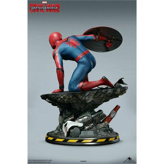 Captain America: Spider-Man (Civil War) Regular Version 1/4 Statue 40 cm