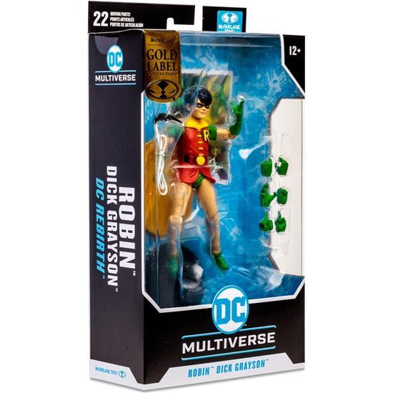 Batman: Robin (Dick Grayson) (Gold Label) DC Multiverse Action Figure 18 cm