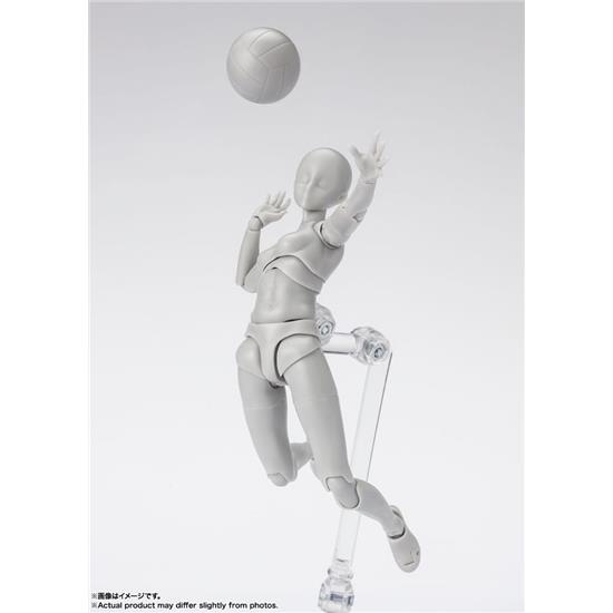 Manga & Anime: Body-Chan Sports Edition DX Set (Gray Color Ver.) S.H. Figuarts Action Figure 14 cm