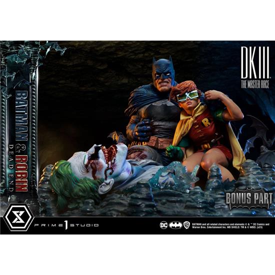 Batman: Batman & Robin Dead End Premium Masterline Series Statue 1/4 Ultimate Bonus Version 61 cm