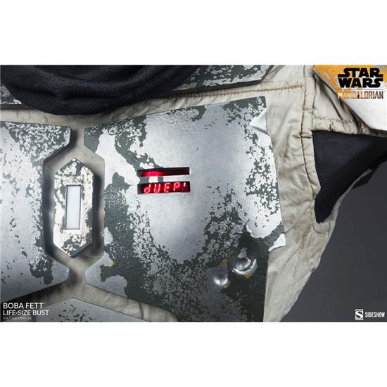 Star Wars: Boba Fett (The Mandalorian) Life-Size Buste 81 cm