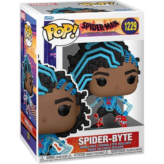 Spider-Man: Spider-Byte POP! Movies Vinyl Figur (#1229)