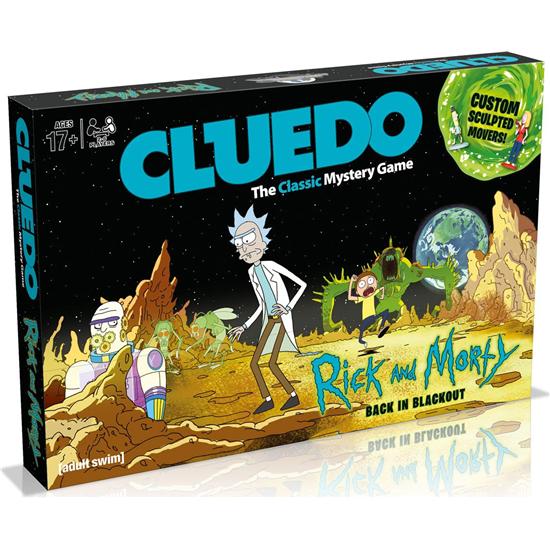 Rick and Morty: Rick and Morty Board Game Clue Back in Blackout *English Version*