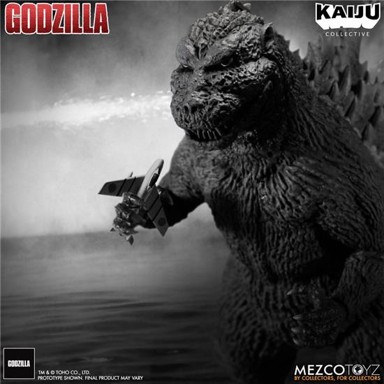 Godzilla: Godzilla (1954) Kaiju Collective Action Figure Black & White Edition 20 cm