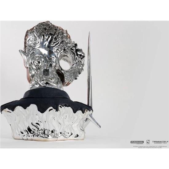 Terminator: T-1000 Replika 1/1  Art Mask Painted Deluxe Version 44 cm