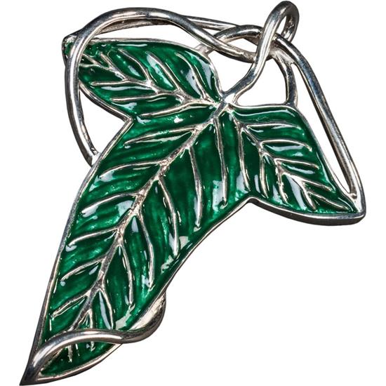 Lord Of The Rings: Elven Leaf Broche og Kæde (Sterling Silver) Replica 1/1