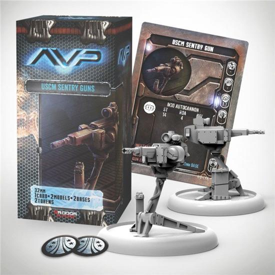 Predator: AvP Tabletop Game The Hunt Begins Expansion Pack Sentry Guns