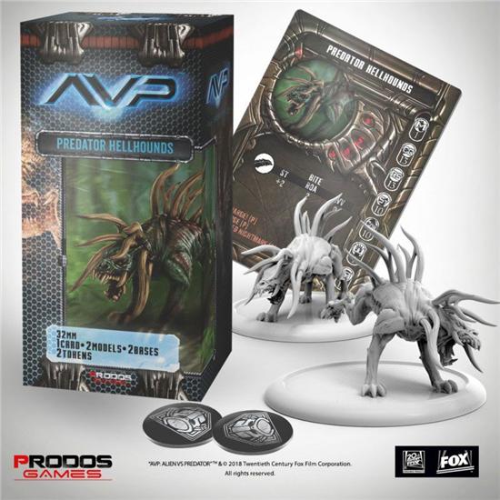 Predator: AvP Tabletop Game The Hunt Begins Expansion Pack Predator Hellhounds