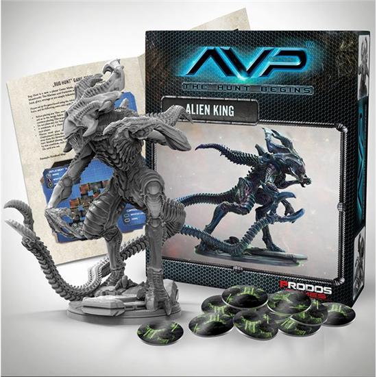 Predator: AvP Tabletop Game The Hunt Begins Expansion Pack Alien King