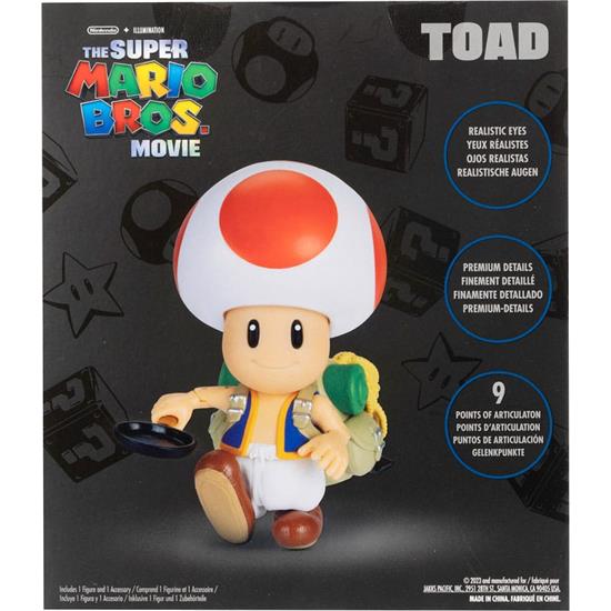 Super Mario Bros.: Toad Super Mario Bros. Movie Action Figure 13 cm