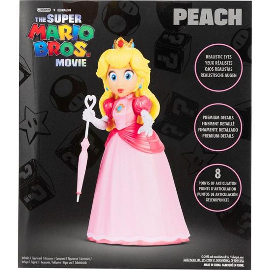 Super Mario Bros.: Peach Super Mario Bros. Movie Action Figure 13 cm