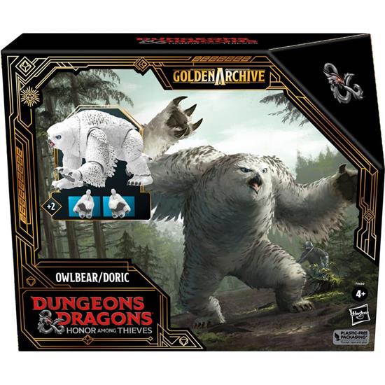 Dungeons & Dragons: Owlbear/Doric Honor Among Thieves Golden Archive Action Figure 15 cm