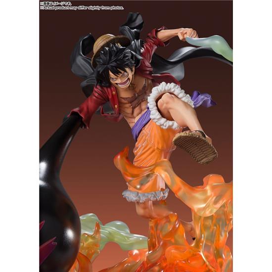 Manga & Anime: Luffy Red Roc (Extra Battle) FiguartsZERO Statue 45 cm