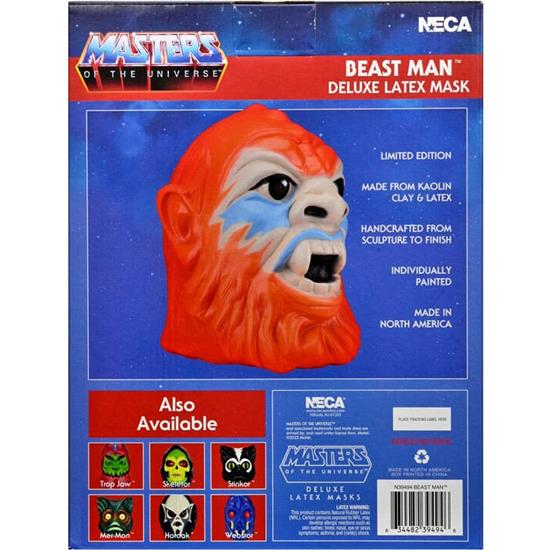 Masters of the Universe (MOTU): Beastman Replica Deluxe Latex Maske