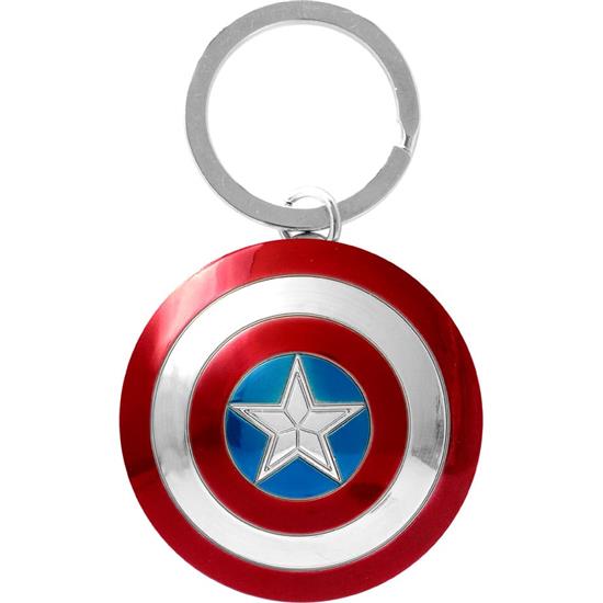 Marvel: Captain America Shield Metal Nøglering