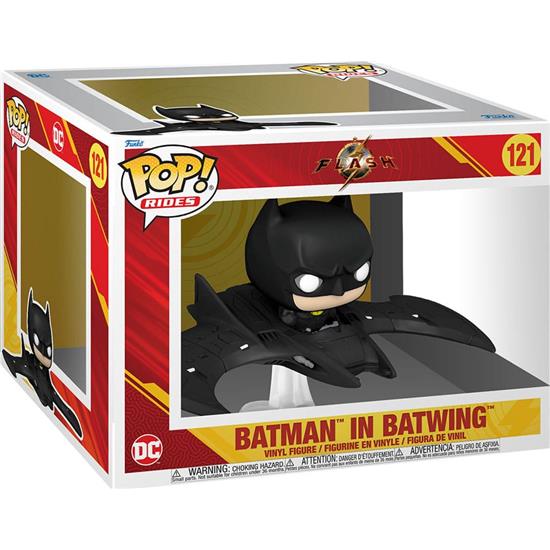 Flash: Batman in Batwing POP! Rides Super Deluxe Vinyl Figur (#121)